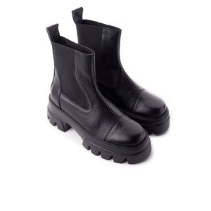 L'intervalle leather Nebraska boots